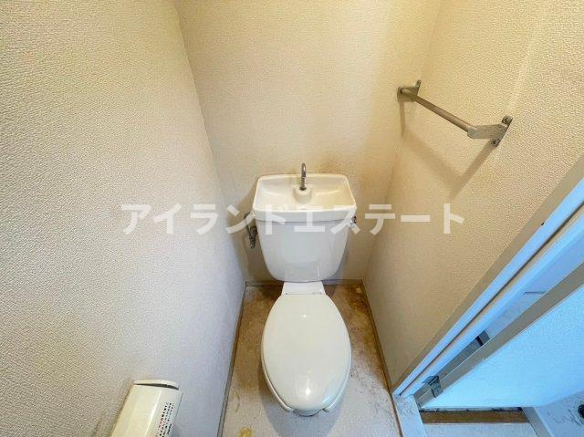 ベルイン駒沢　駅近　礼金0　バストイレ別　角部屋のトイレ