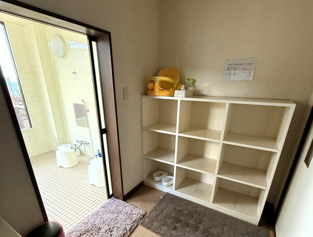 ペンション萬亀の脱衣所