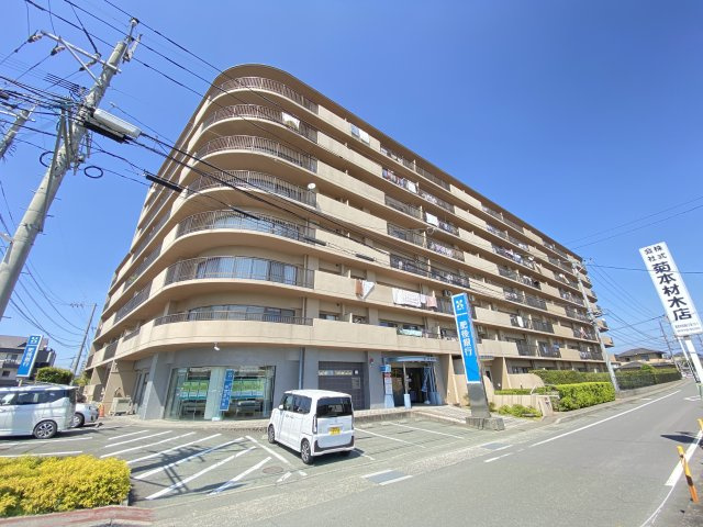 【外観】 | フラワーマンション田迎 | ☆最寄りのバスまで徒歩約2分☆1階には銀行があります！☆