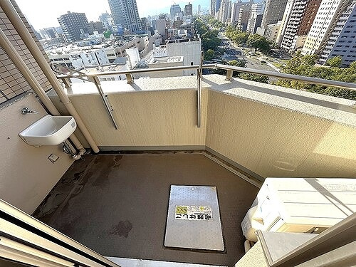 ライオンズタワー平和大通りシティマークスのバルコニー|北西向きバルコニー　※2022年9月撮影