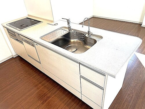 ライオンズタワー平和大通りシティマークスのキッチン|システムキッチン　※2022年9月撮影