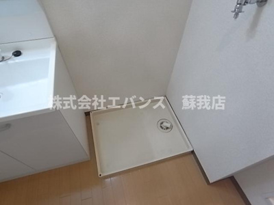 【洗面所】 | パンプキンハウス | 脱衣スペースもあります