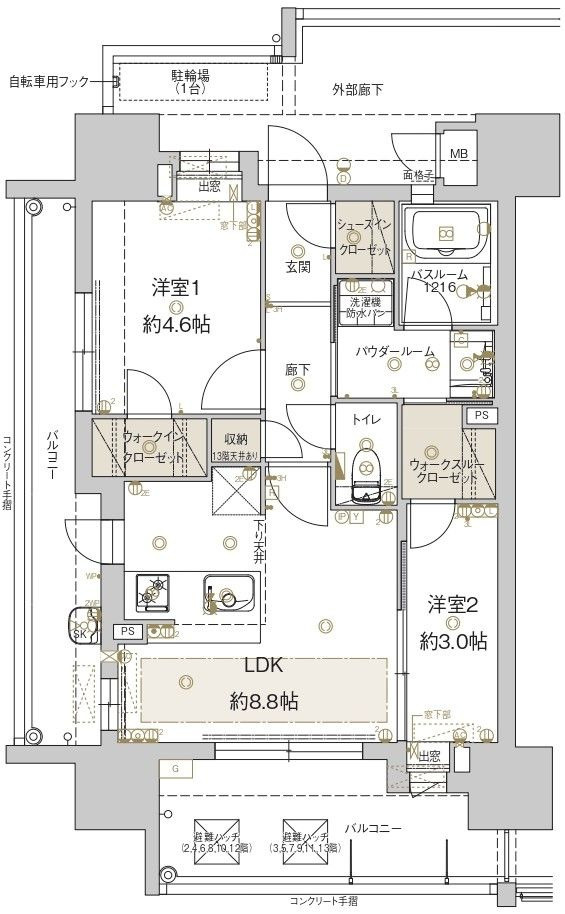アクタス福岡県庁前グランネクスト