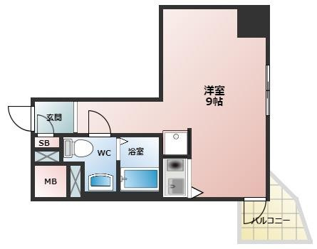 インターフェルティR2甲子園の間取り