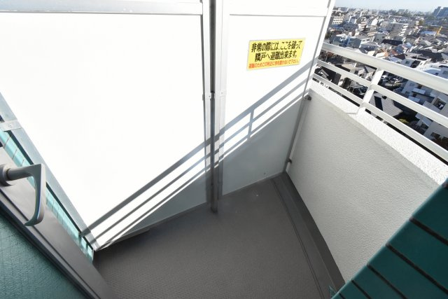 インターフェルティR2甲子園のバルコニー