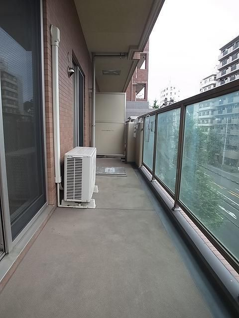 アクシオン音羽のバルコニー