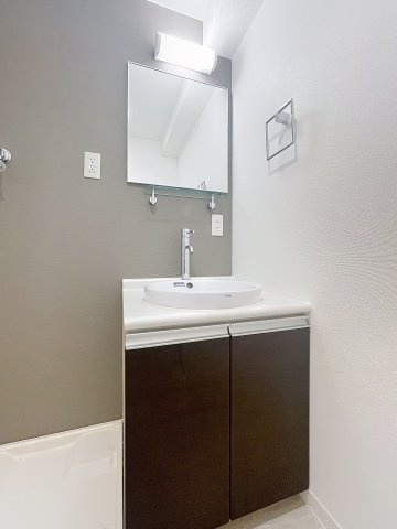 セレッソコート新大阪の洗面所|コンパクトで使いやすい洗面所