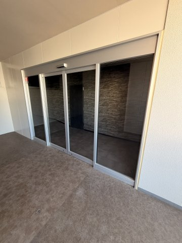 Q-FACEビルのエントランス