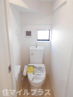 【トイレ】 | 矢吹町八幡町新築一戸建て3棟 | トイレです