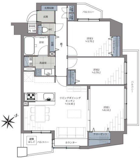 クリオ王子神谷弐番館