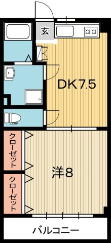 シルキーハイツの間取り