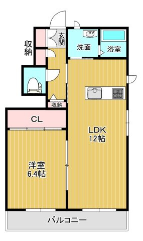 かぐや姫パークBの間取り