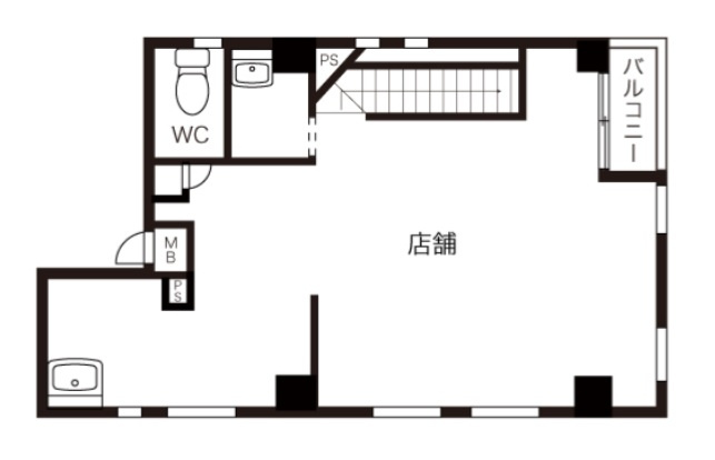 新宿区西早稲田１丁目の店舗事務所