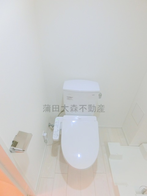 LUORE池上のトイレ|温水洗浄便座付きのトイレ　