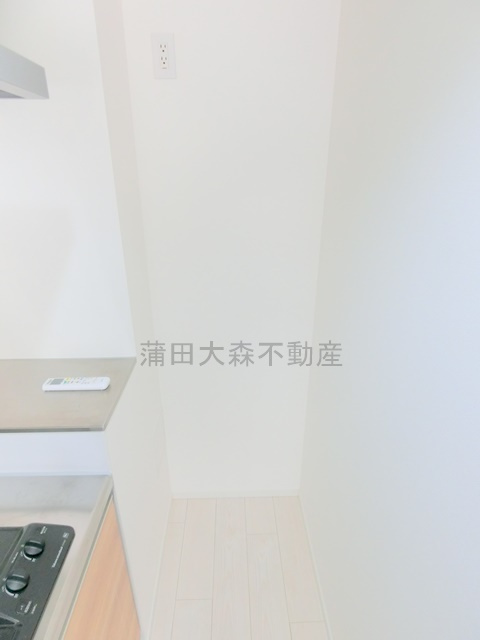 LUORE池上のキッチン|冷蔵庫置き場