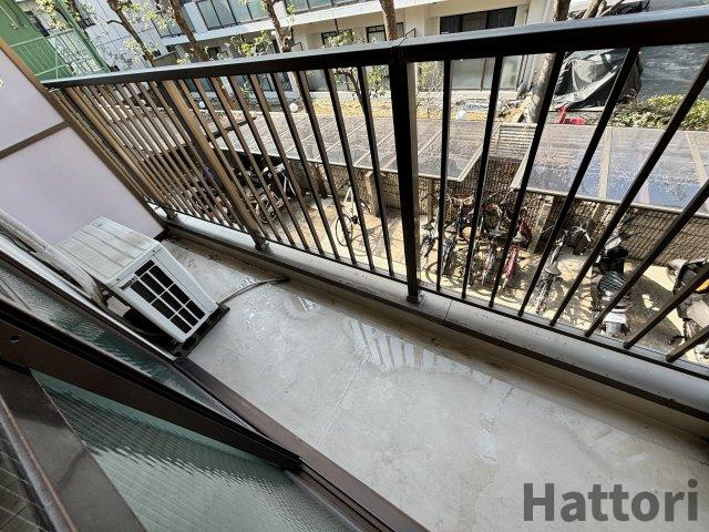マンションアマティのバルコニー