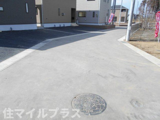 【前面道路含む現地写真】 | 矢吹町八幡町新築一戸建て3棟 | 前面道路含む現地写真です