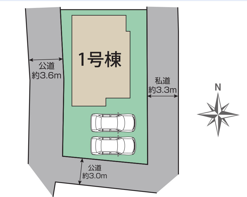 高崎市倉賀野町の区画図|区画図