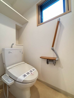 【トイレ】 | アスティオス東日本橋 | 清潔感のあるトイレです