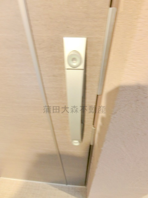LUORE池上の玄関|ダブルロック