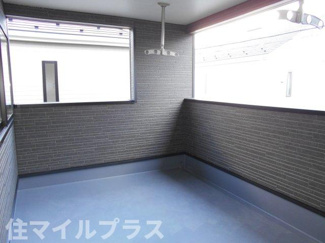 【バルコニー】 | 二本松市油井新築一戸建て12棟 | 陽当たり良好なバルコニーです