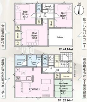 【間取り】 | 二本松市油井新築一戸建て12棟