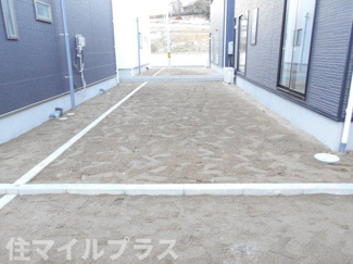 【庭】 | 二本松市油井新築一戸建て12棟 | 簡単な家庭菜園も楽しめるお庭です