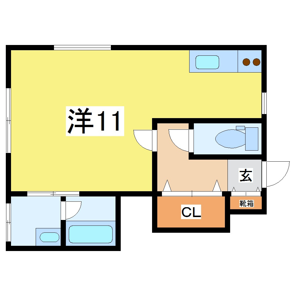 トレーフルの間取り
