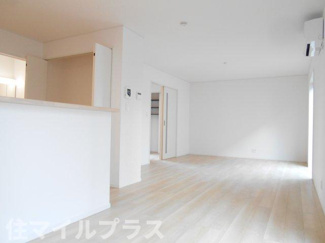 【居間・リビング】 | 二本松市油井新築一戸建て12棟 | ゆったり過ごせる居間です