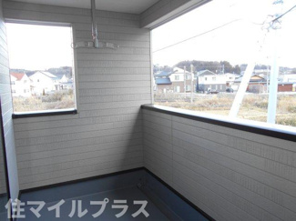 【バルコニー】 | 二本松市油井新築一戸建て12棟 | お洗濯にも便利なバルコニー付き