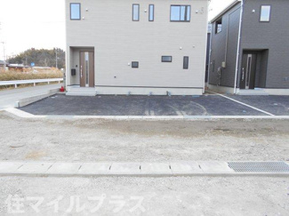 【駐車場】 | 二本松市油井新築一戸建て12棟 | カースペースがあります