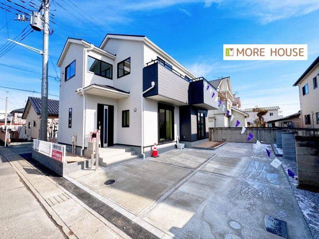 Livele Garden太田市第7藤久良町　新築住宅1号棟の外観