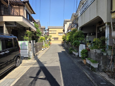 【前面道路含む現地写真】 | 山科区四ノ宮垣ノ内町　新築戸建
