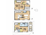 山科区四ノ宮垣ノ内町　新築戸建の画像