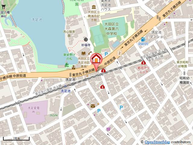 アーバンヒルズの地図