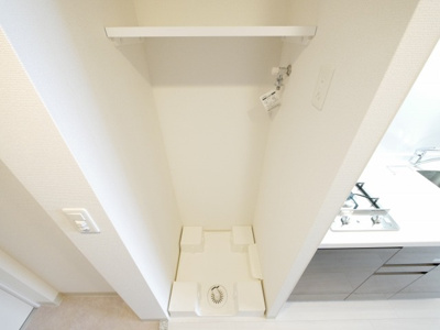 【設備】 | エステムコート中之島GATEⅡ | 洗濯機置き場です