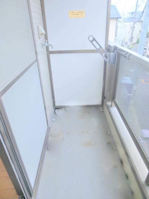 第７小島ビルのバルコニー