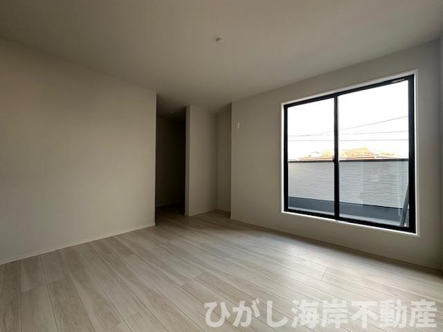 藤沢市片瀬４丁目　新築戸建　全２棟の洋室|14.4帖　洋室