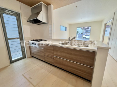 【キッチン】 | 磐田市豊浜中野 3期 新築一戸建て 1号棟 | キッチンです