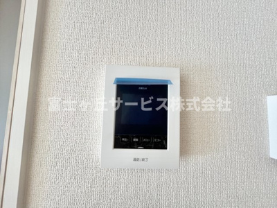 【セキュリティ】 | 磐田市豊浜中野 3期 新築一戸建て 1号棟 | TVモニター付きインターホンです