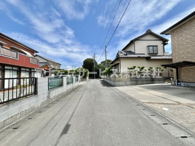 【前面道路含む現地写真】 | 磐田市豊浜中野 3期 新築一戸建て 1号棟 | 前面道路です