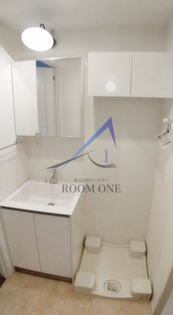 戸越公園アパートメントの洗面所|洗面台です。