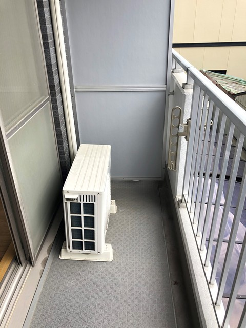 アルヴェール１７のバルコニー