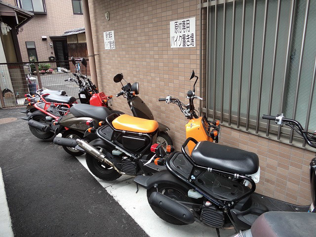 原付置き場♪ 