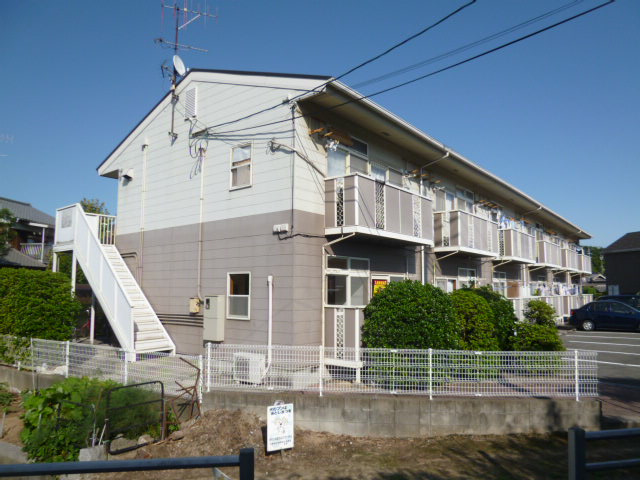 倉敷市児島柳田町のアパートの外観