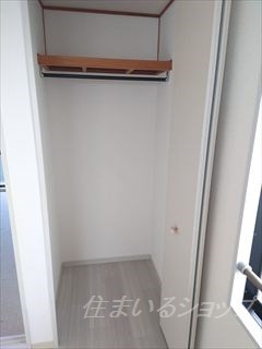 広島市安佐北区口田南９丁目のアパートの収納|クローゼット