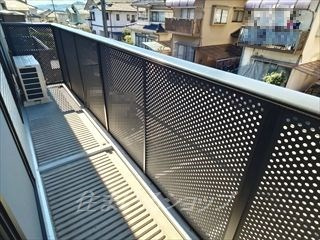 ディアス矢口が丘のバルコニー