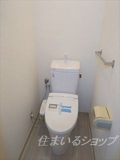 広島市安佐北区口田南９丁目のアパートのトイレ|シャワートイレ新品