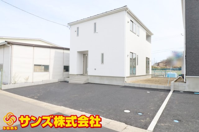 岩瀬郡鏡石町境　　　１号棟　　　鏡石第１小学校、鏡石中学区