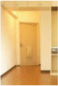 スカイコート中村橋の玄関